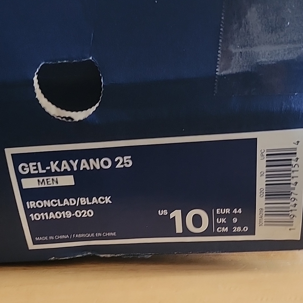 ASICS Gel-Kayano 25 Men's Shoes - Ironclad Black
